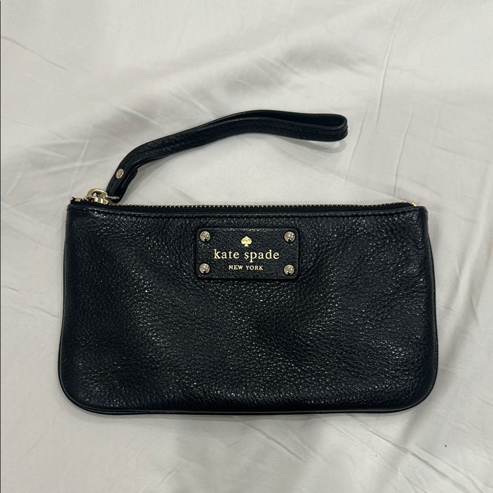 Kate Spade Black Wristlet